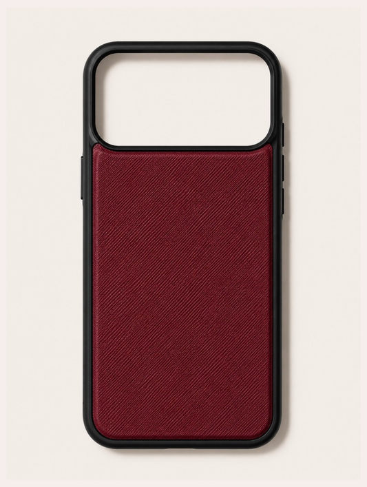 Case Saffiano — iphone 17 pro Max
