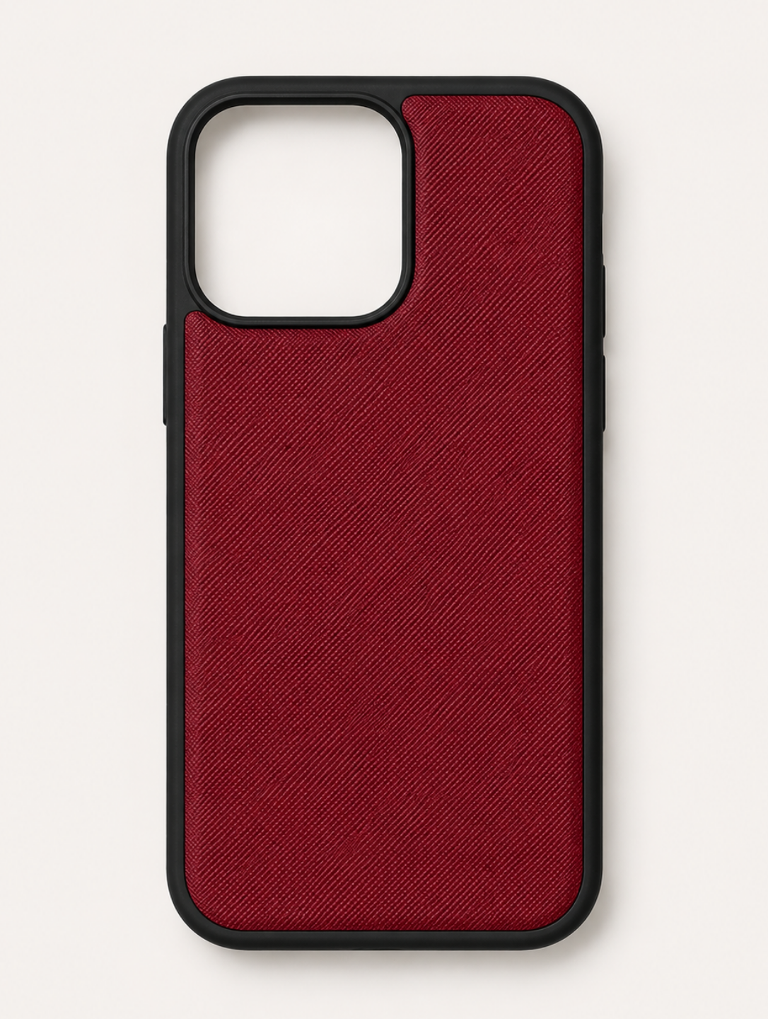 Case Saffiano — iphone 16 pro max