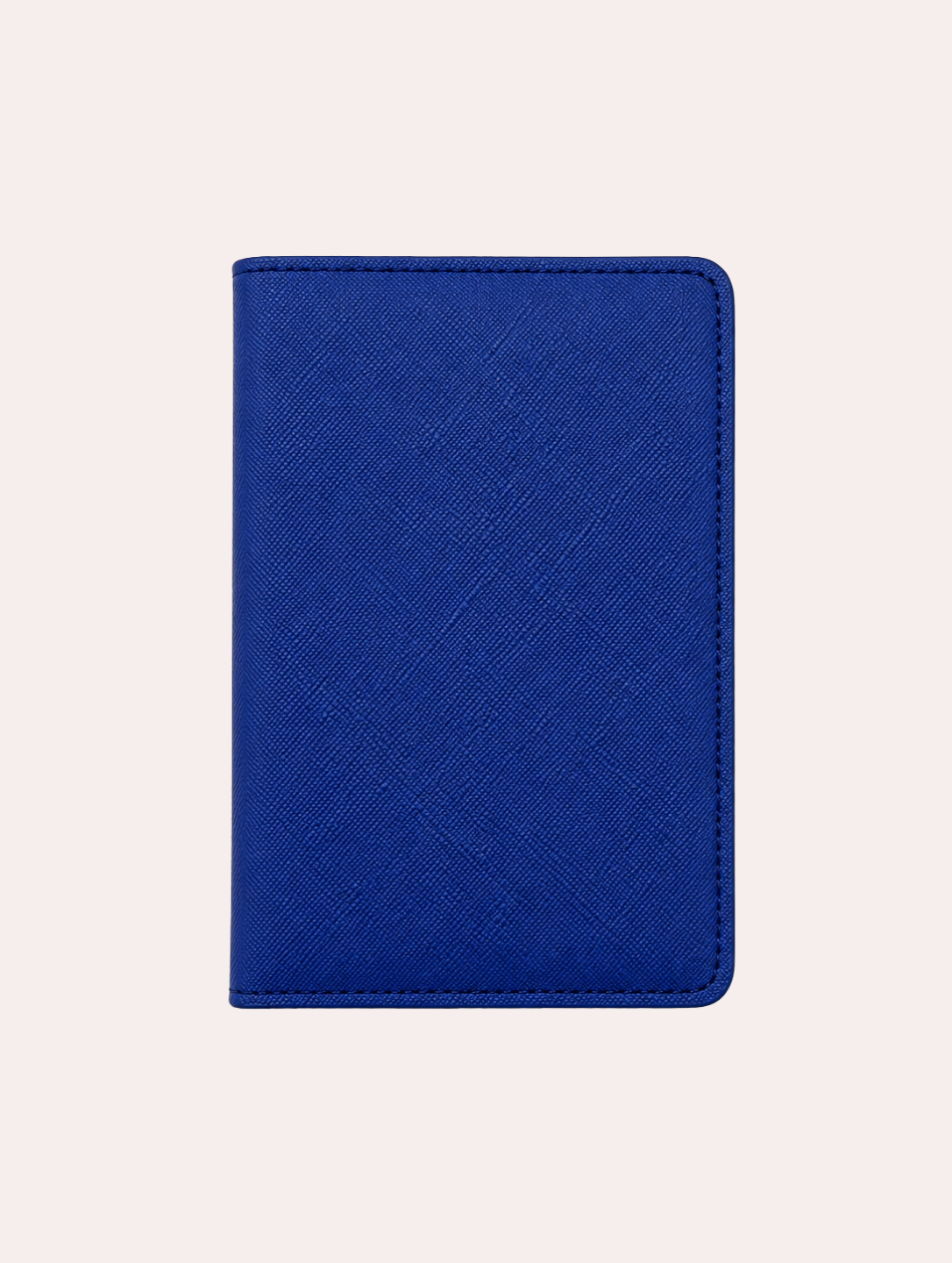 Portapasaportes de cuero saffiano