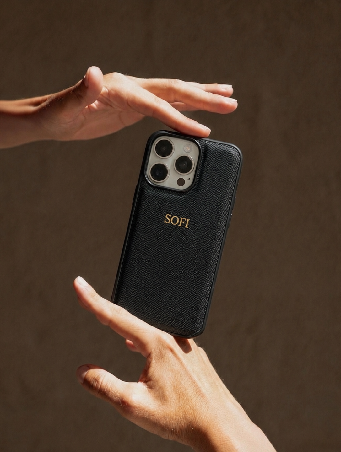 Case Saffiano — iphone 11 pro max